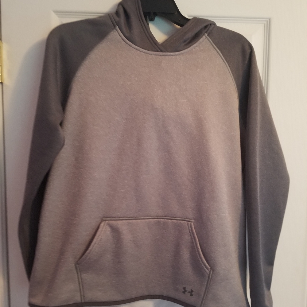 NWT Under Armour gray hoodie, YXL